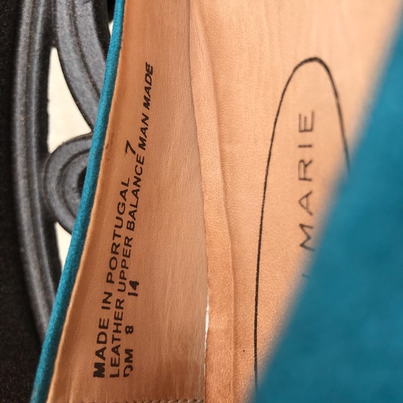 🌸🌈🍀ALLI Marie Suede Flats - Picture 7 of 12